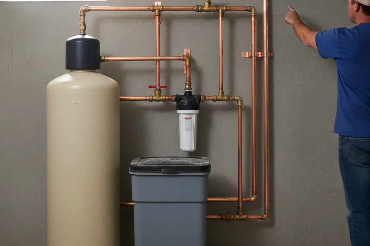Whole-house water treatment system installed in Louisburg